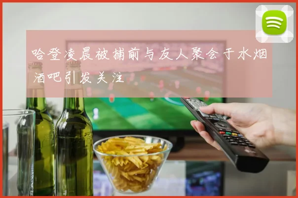 哈登凌晨被捕前与友人聚会于水烟酒吧引发关注